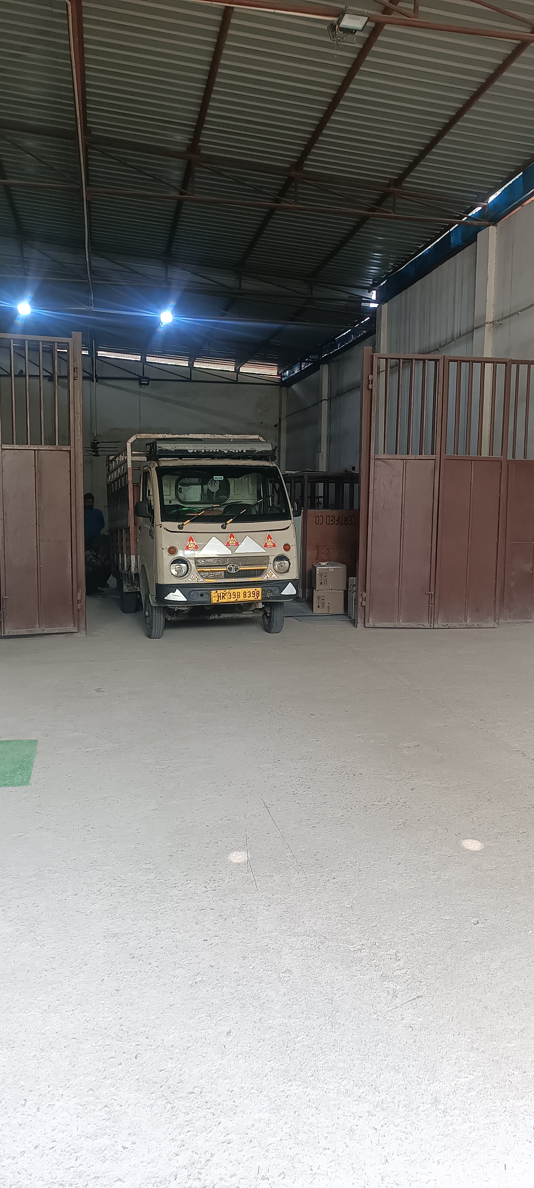 Worker on site
